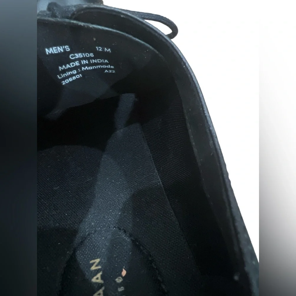 Cole‎ Haan Sawyer Oxford Cap Toe Black Dress Shoes Men's Size 12M Style C35106